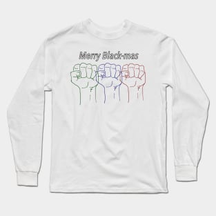 Merry Black-mas Long Sleeve T-Shirt